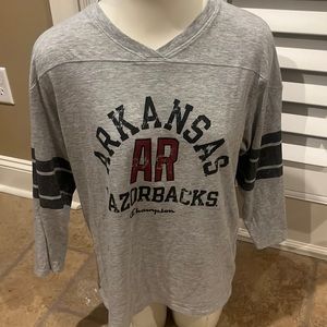 Like New! ARKANSAS Razorback AR Champion M long sleeve T-shirt.